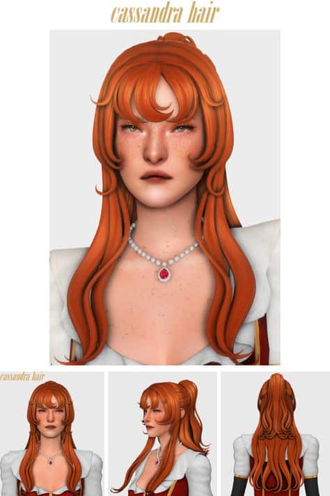 sims 4 cassandra hair