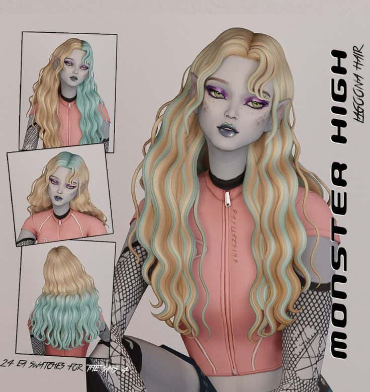 sims 4 curly hair 2025