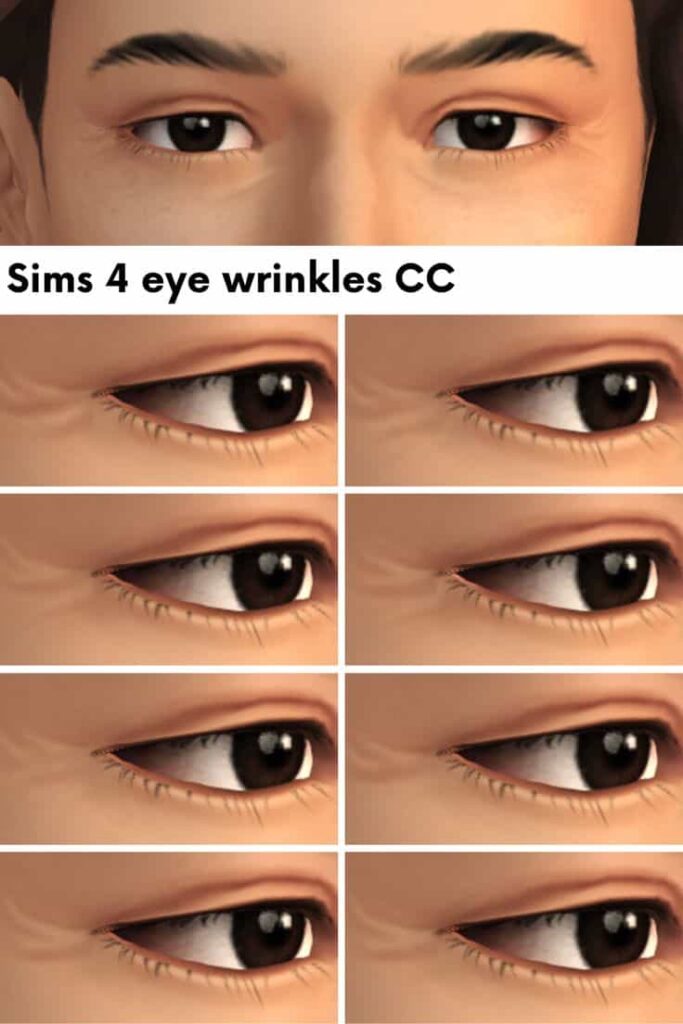 sims 4 eye wrinkles cc