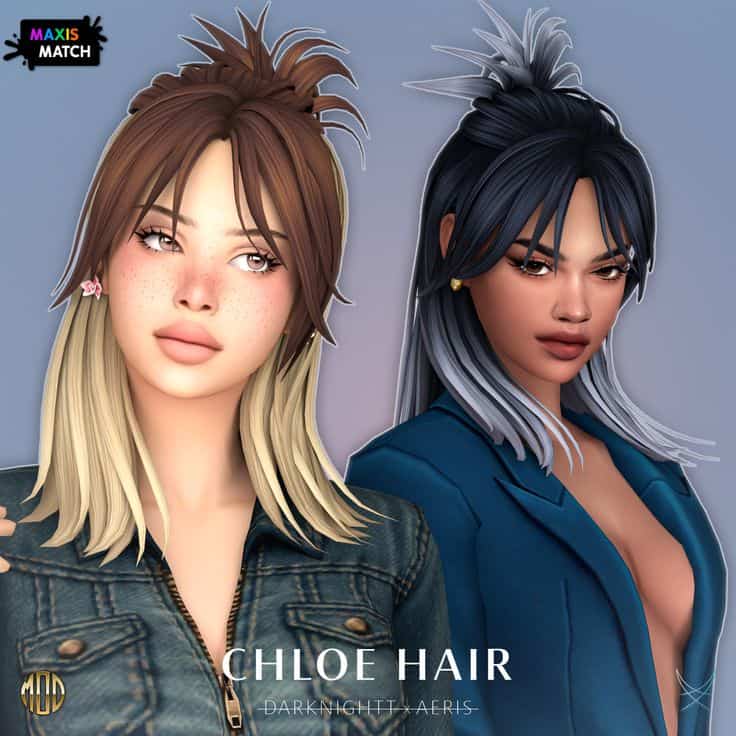 sims 4 hair maxis match cc