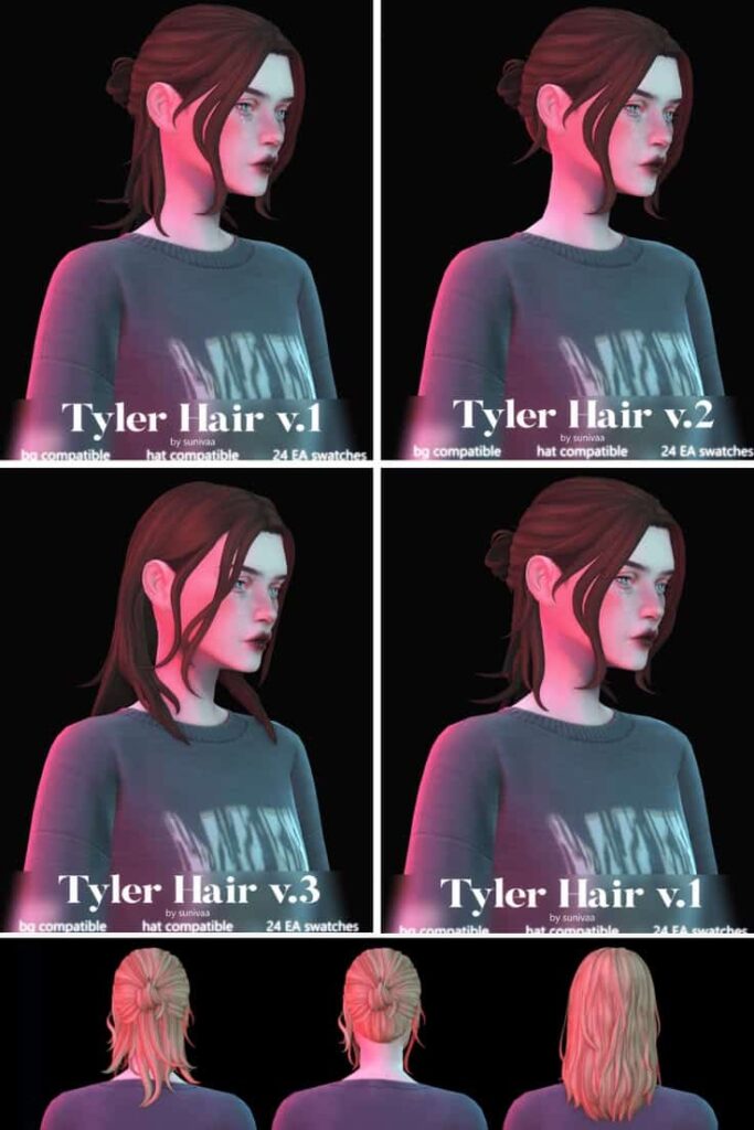 sims 4 hairstyles