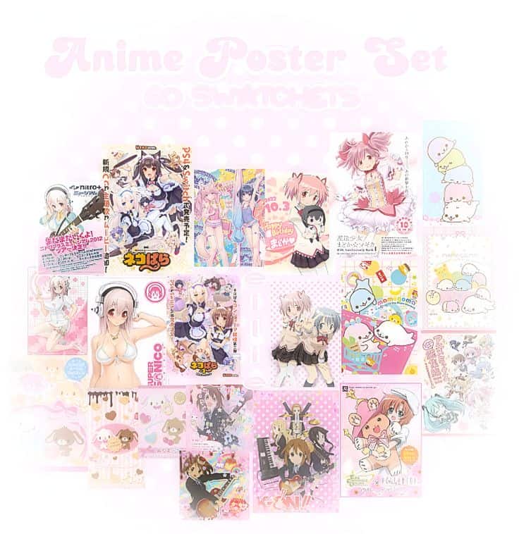 sims 4 kawaii anime posters