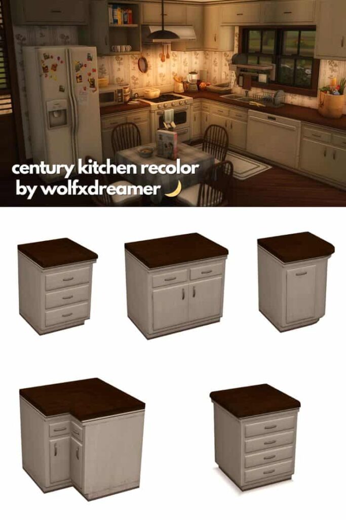 sims 4 kitchen counter recolor