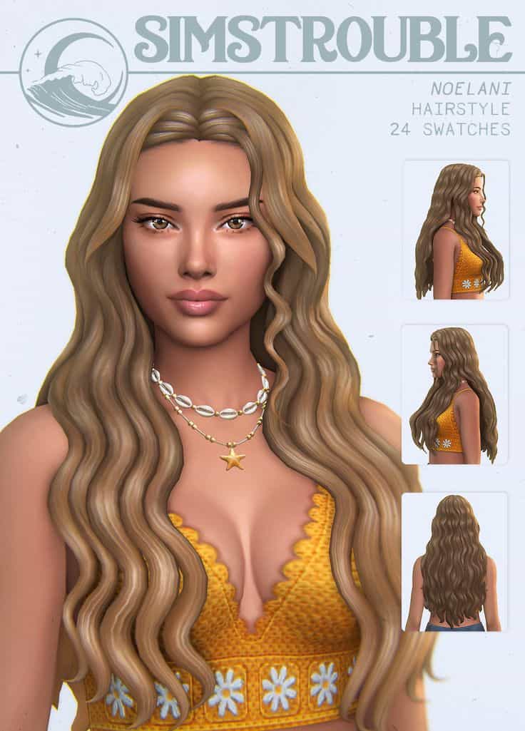 sims 4 long curly hair