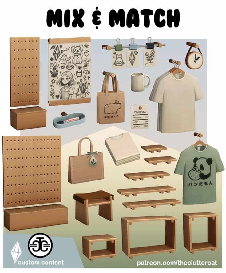 sims 4 mix and match cc pack