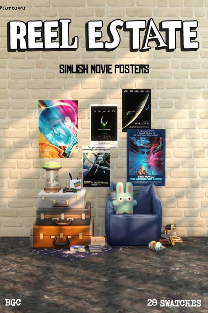 sims 4 movie posters