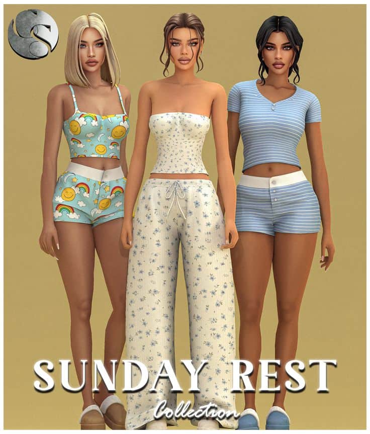 sims 4 pajamas set