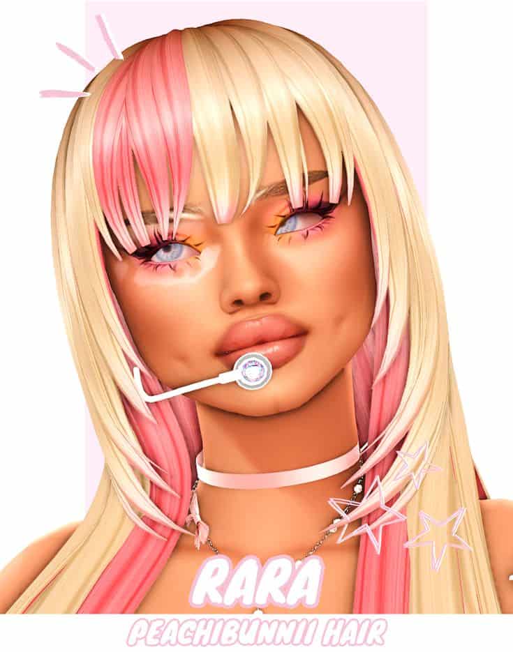 sims 4 pop hairsttyle