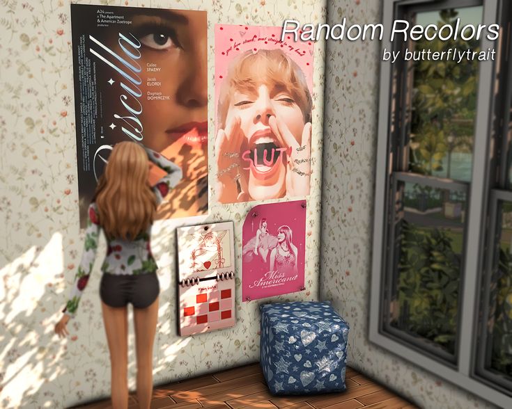 sims 4 random posters