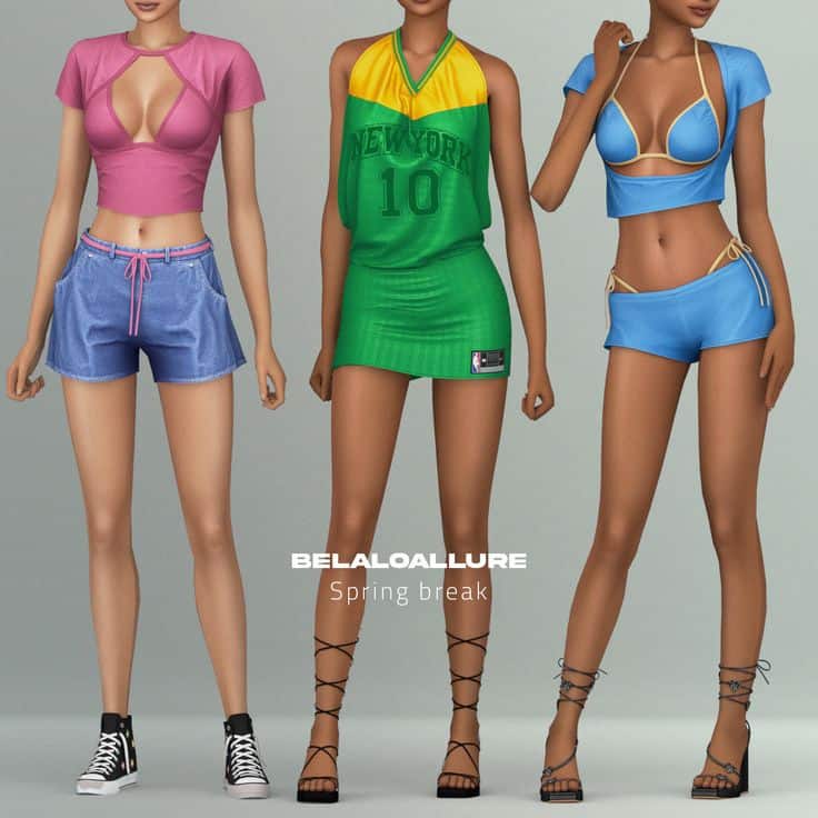 sims 4 spring cc pack