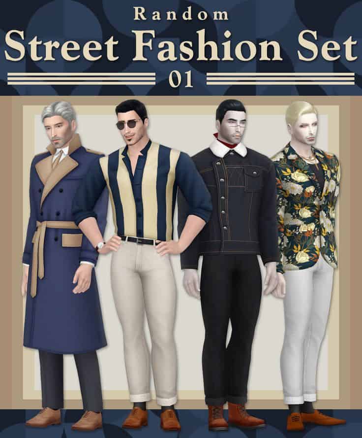 sims 4 street fashion set