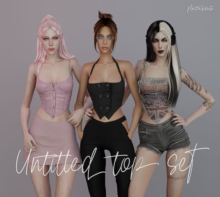 sims 4 top set