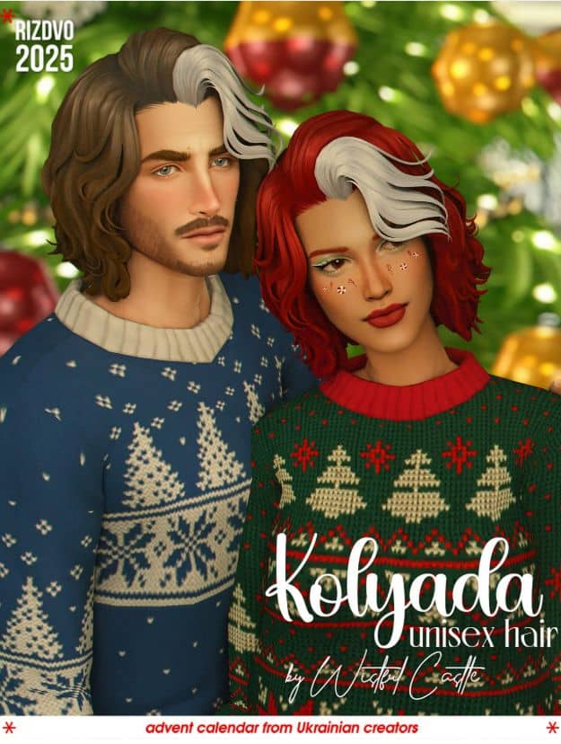 sims 4 unisex hairstyle