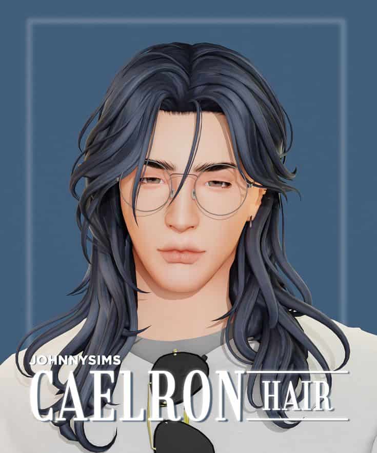the sims 4 male long hair cc