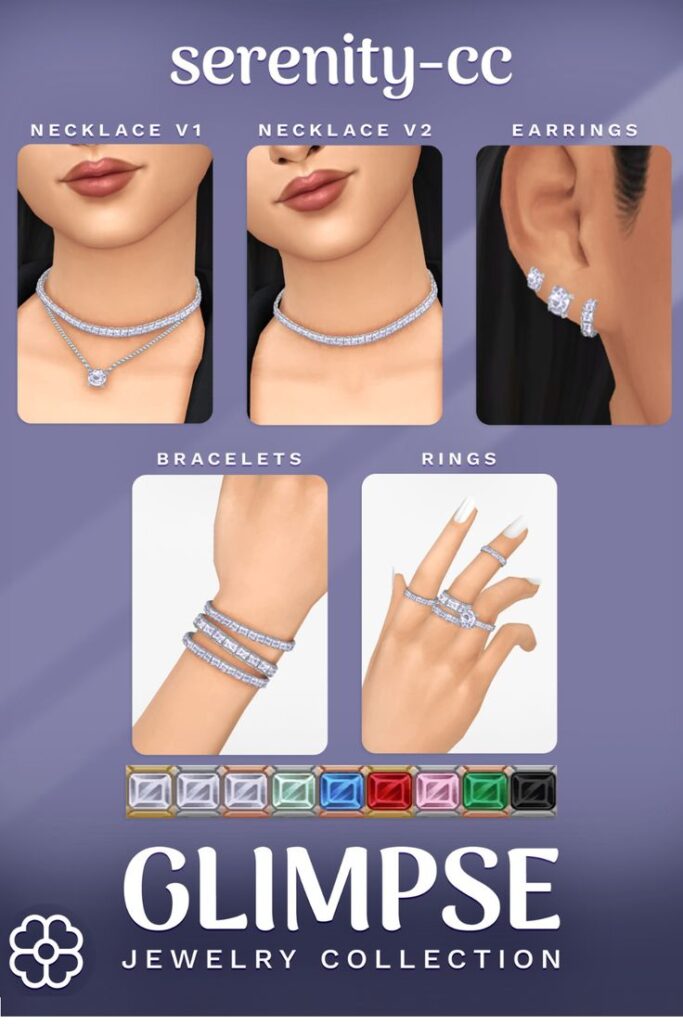best sims 4 jewelry cc set