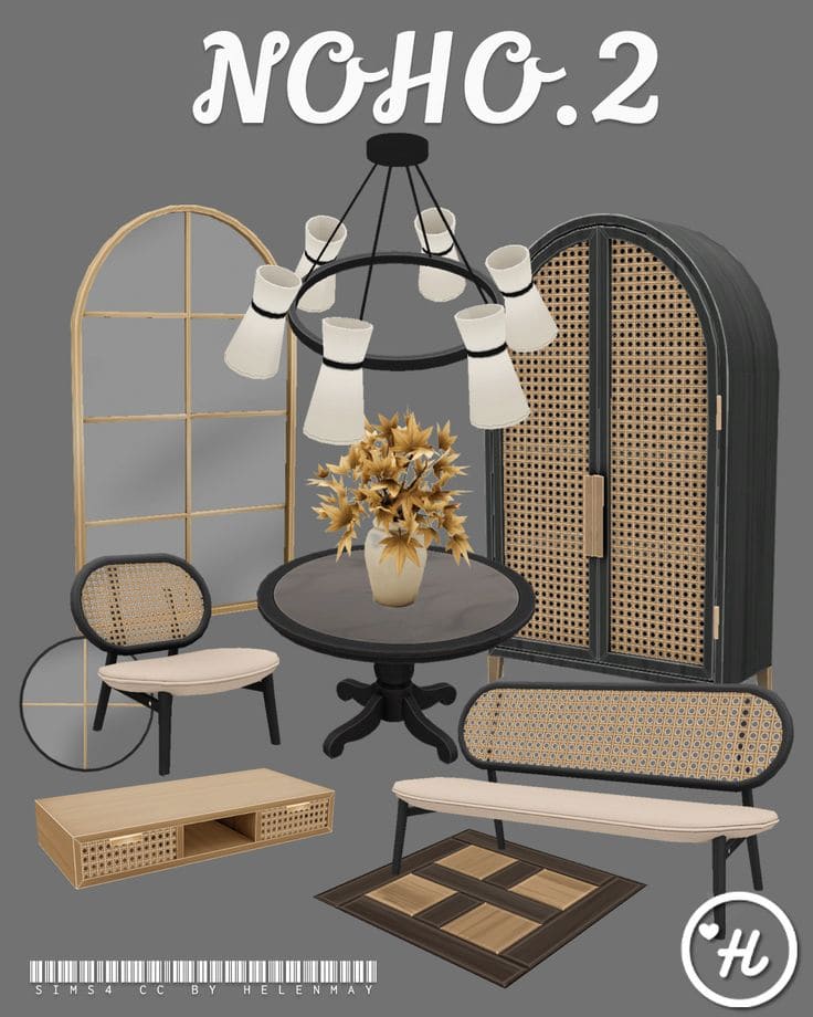 noho 2 sims 4 cc pack