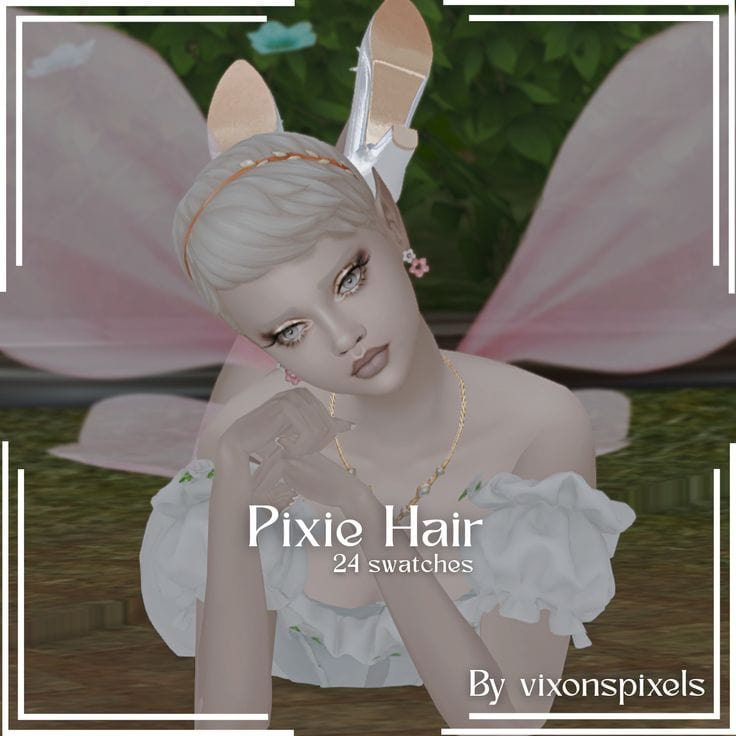sims 4 pixie hair cc