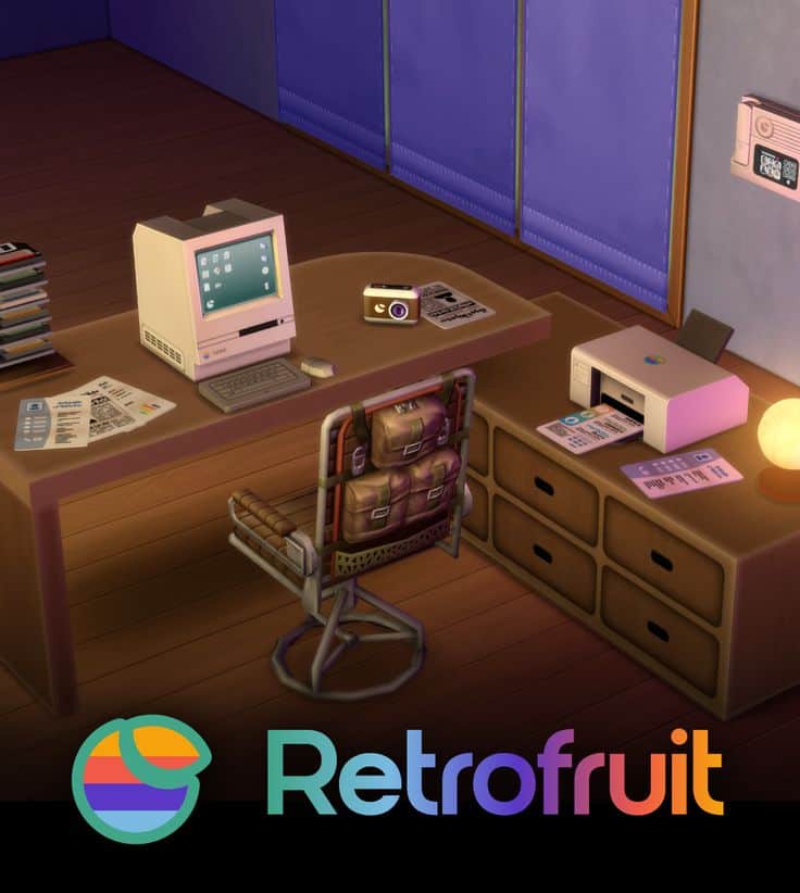 sims 4 retrofruit mod pack