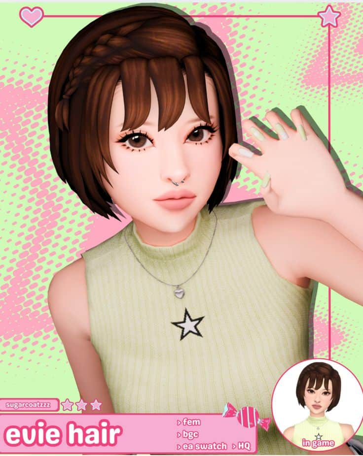 sims 4 short bob hairstyle