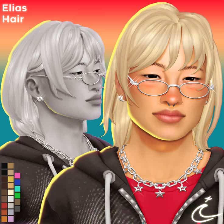 sims 4 short cc hair
