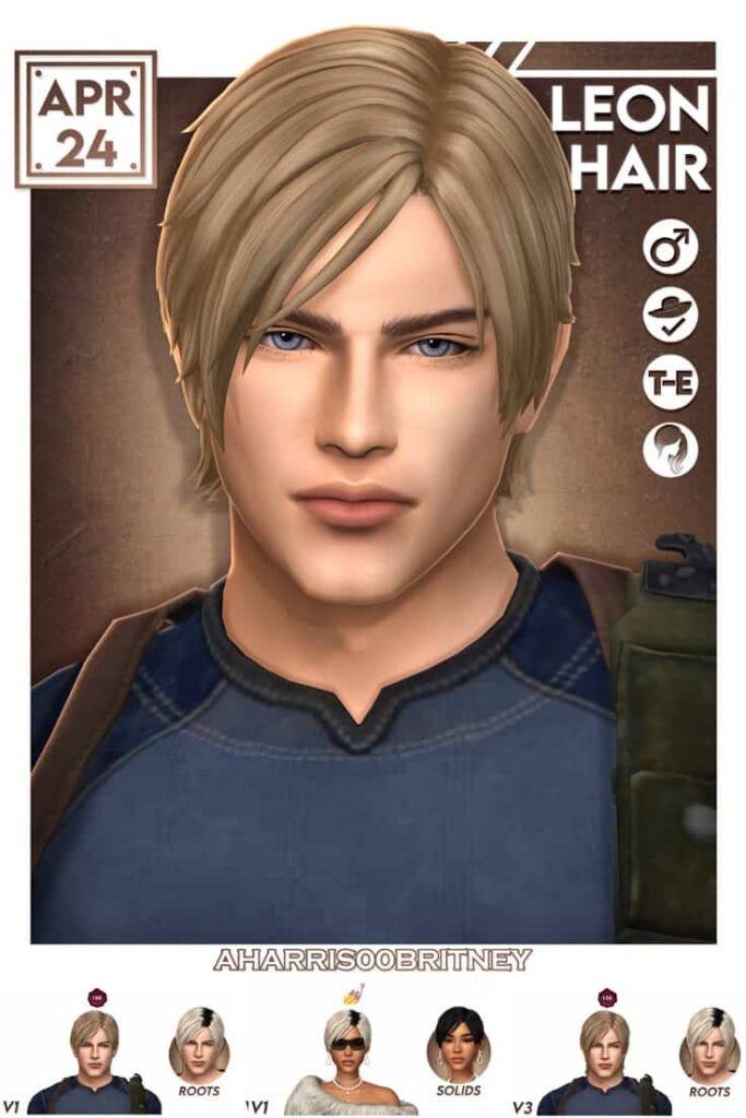 sims 4 short hair for male and female sims