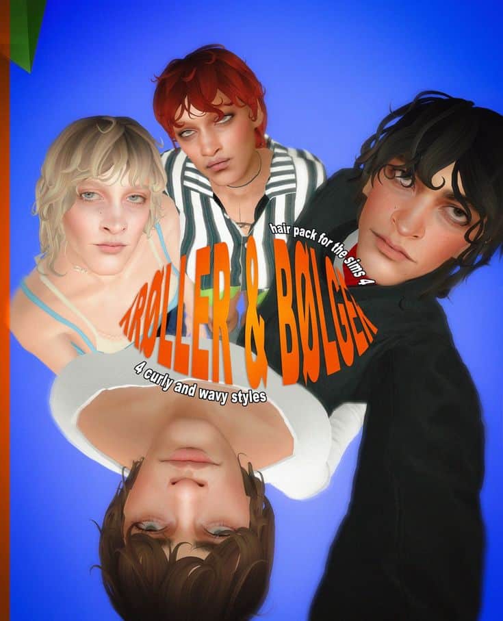sims 4 short hair pack