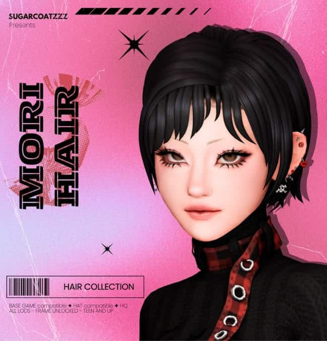sims 4 short pixie cut cc