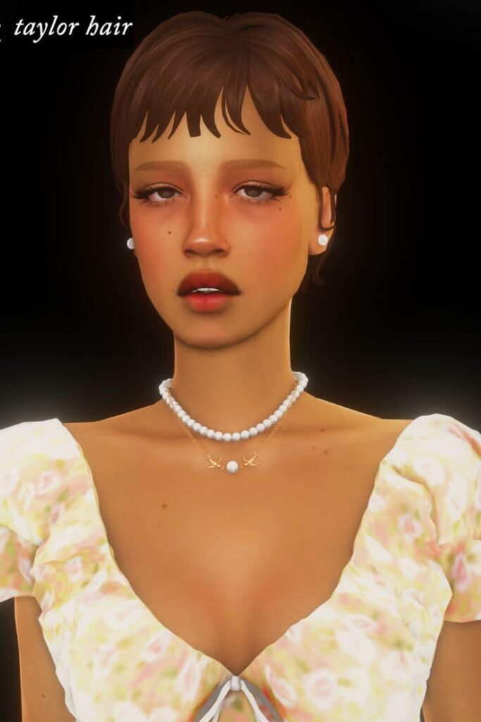 sims 4 taylor hair cc