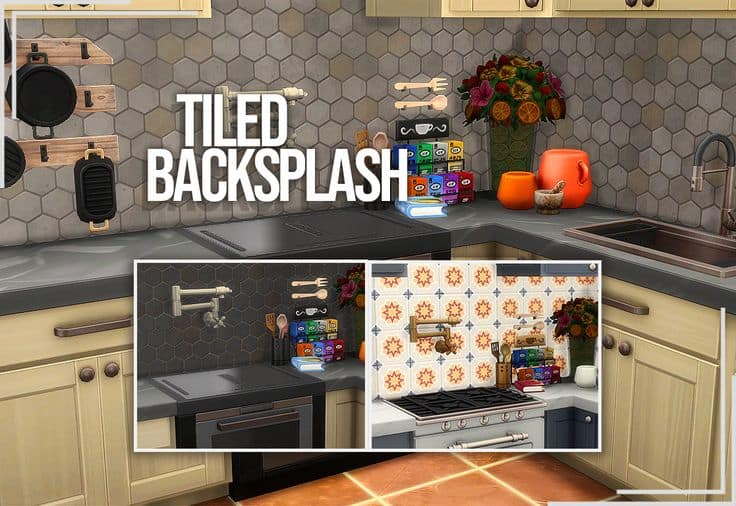 sims 4 tiled backsplash cc
