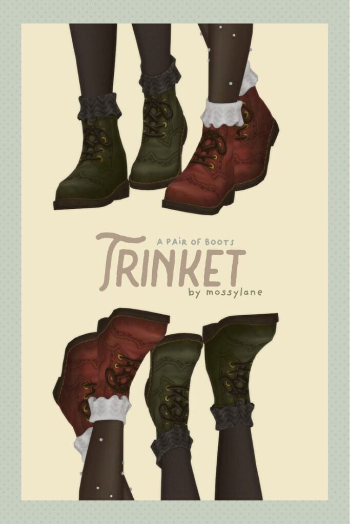 trinket sims 4 boots