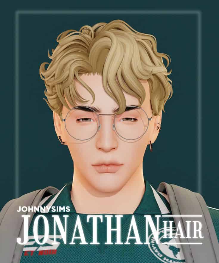 Jonathan Male Hair CC