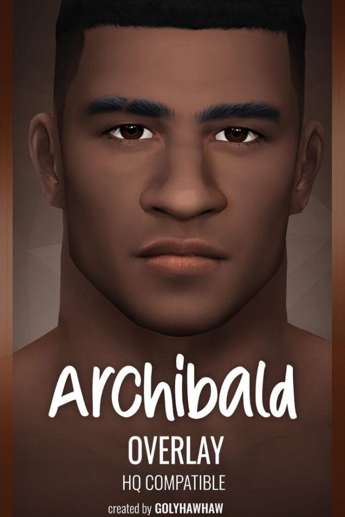 archibald male skin overlay