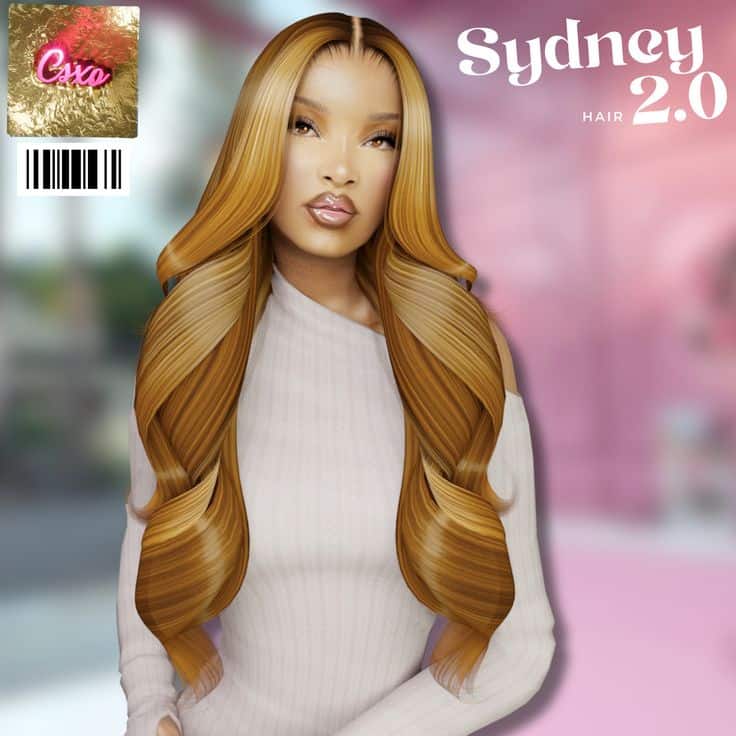 best long hair cc sims 4