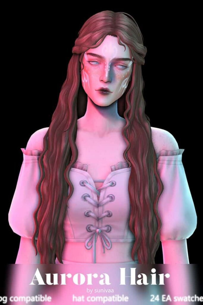 best long hair sims 4