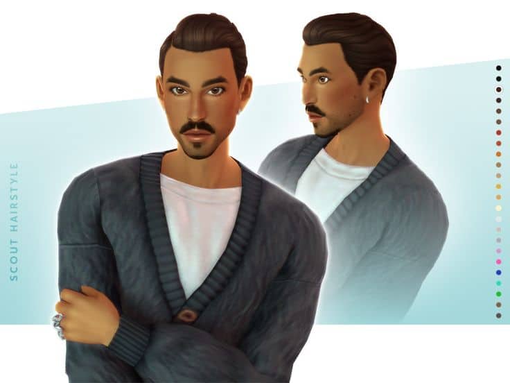 male cc hair