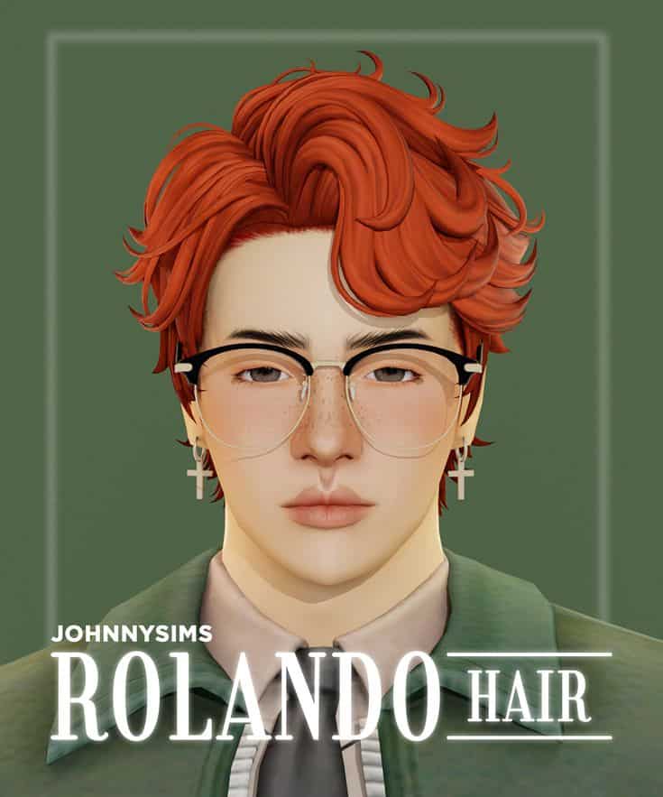 male wavy hair cc sims 4