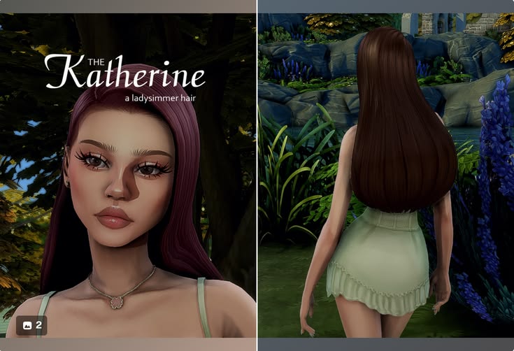 sims 4 cc long hair