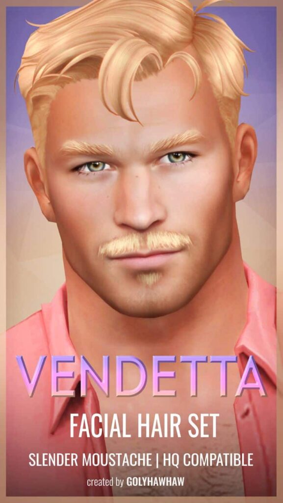 sims 4 facial hair set