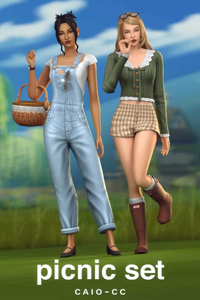 sims 4 female clothes set