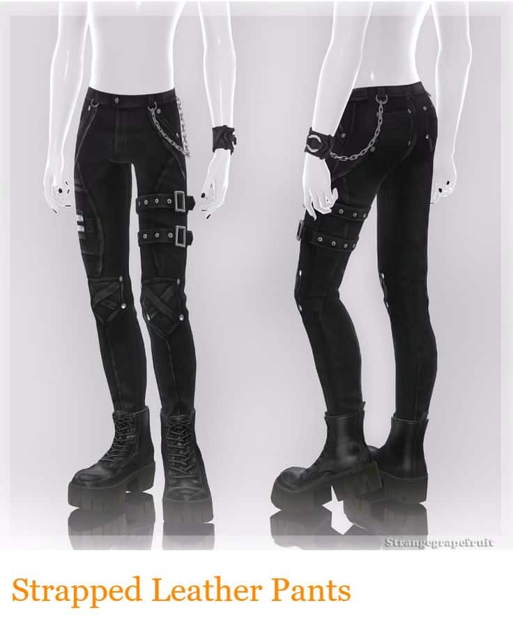 sims 4 leather pants