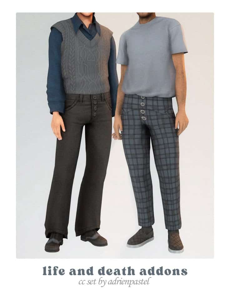 sims 4 life and death male cc pack