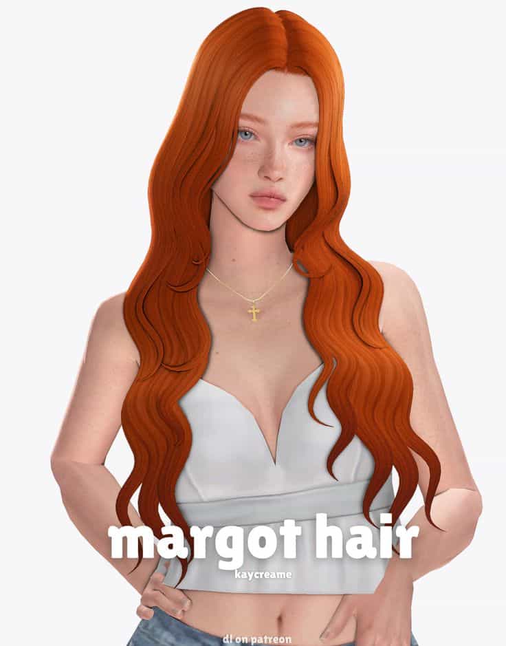 sims 4 long hair maxis match