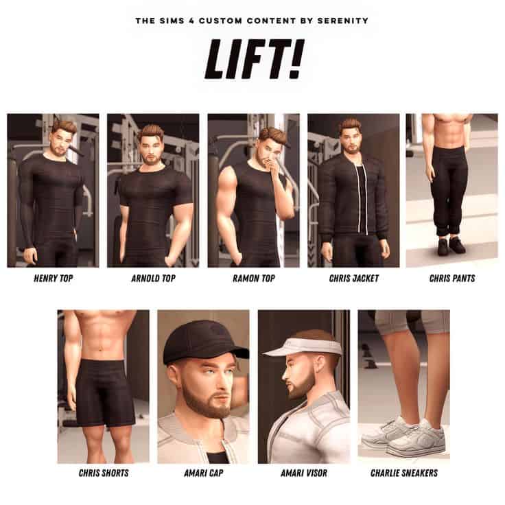 sims 4 male activewear cc