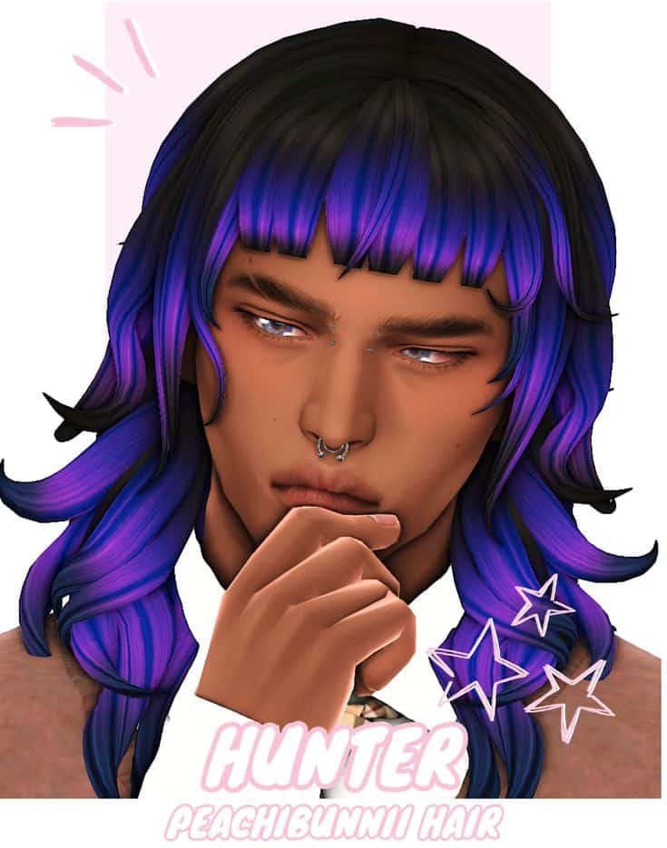sims 4 male long hair