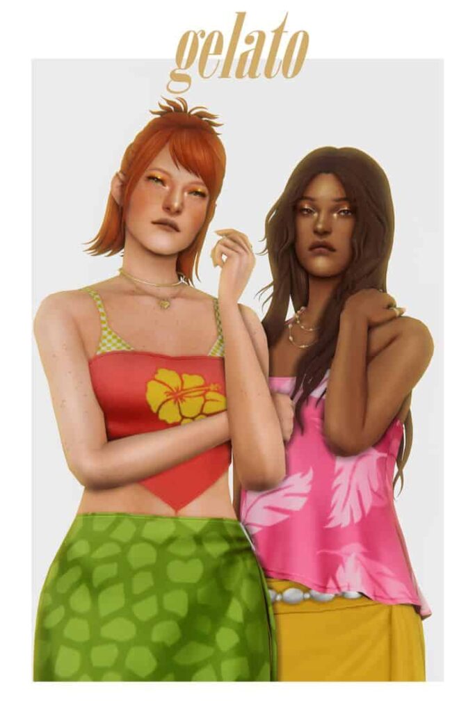 Gelato CC Pack sims 4