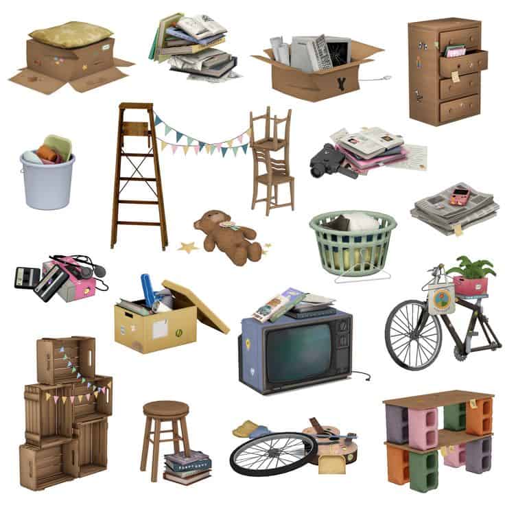 best clutter cc items