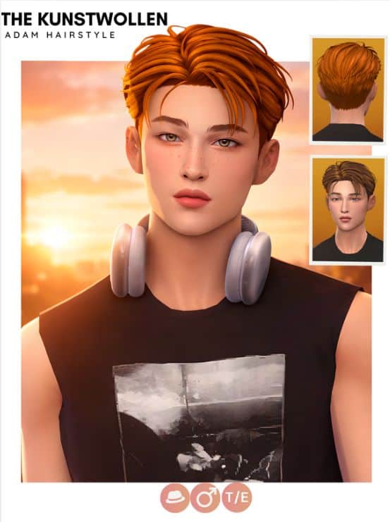 best male hair sims 4