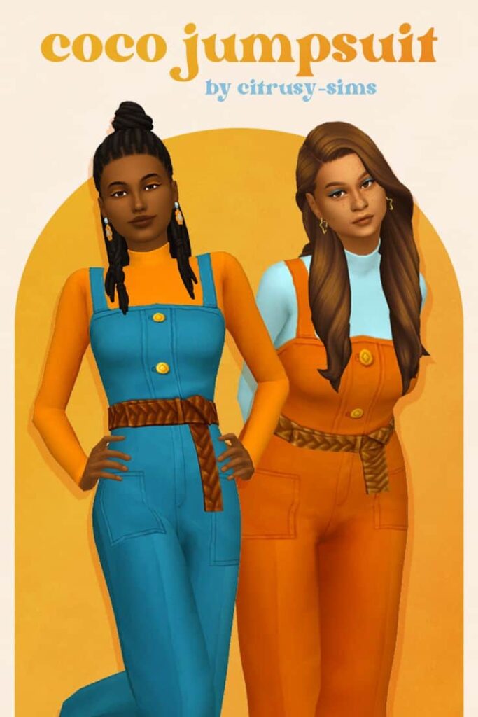 best sims 4 jumpsuit
