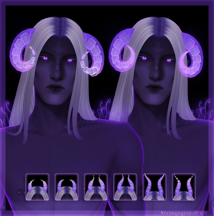 horns cc sims 4
