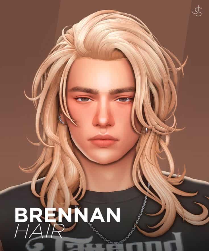 male long hair cc sims 4
